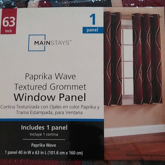 Mainstays Accents 2 Window Panels With Textured Grommets Poshmark